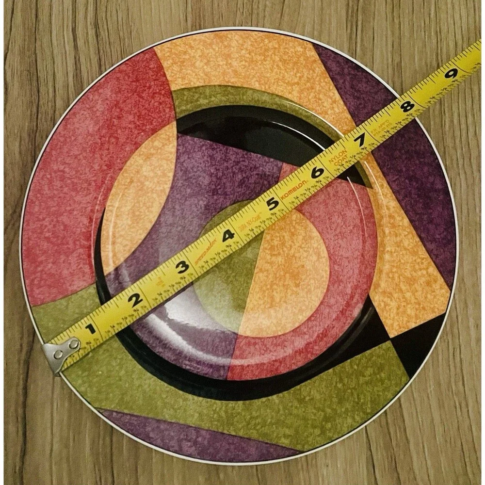 Discontinued 4 Sango Millennium Pattern (Number 7002) Salad Dessert Plates